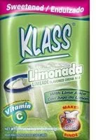 Mängden socker i Limonade drink mix