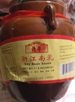 Mängden socker i Soy bean sauce