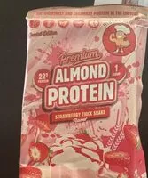 Mängden socker i Almond protein strawberry thick shake