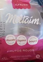Mängden socker i Alfajor frutos rojos