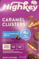 Mängden socker i Milk Chocolate Pecan Caramel Clusters