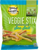 Mängden socker i Veggie Stix, Sea Slat