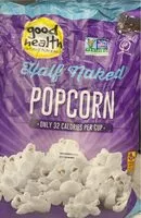 Mängden socker i Half naked popcorn