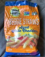 Mängden socker i Aged white cheddar veggie straws