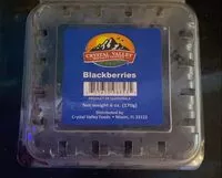 Mängden socker i Blackberries