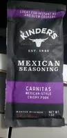 Mängden socker i KINDERS Mexican Seasoning Carnitas