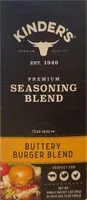 Mängden socker i Kinder’s Buttery Burger Blend