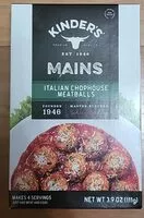 Mängden socker i Italian chophouse meatballs