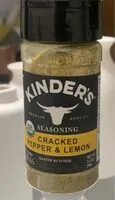 Mängden socker i Organic cracked pepper and lemon seasoning