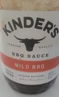 Mängden socker i Kinder's BBQ sauce mild BBQ