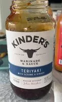Mängden socker i Kinder’s premium quality marinade & sauce
