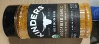 Mängden socker i Kinder's Woodforest garlic Seasoning