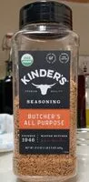 Mängden socker i Kinders Butcher’s All Purpose