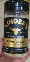Mängden socker i Kinders Seasoning Prime Steak
