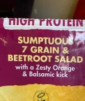 Mängden socker i Sumptuous 7grains beetroot salad