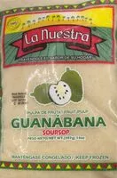 Mängden socker i Fruit Pulp, Sour Sop