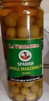 Mängden socker i Spanish whole manzanilla olives