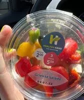 Mängden socker i Griekse salade