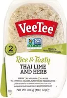 Mängden socker i Thai lime & herb instant rice