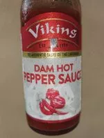 Mängden socker i Dam Hot Pepper Sauce