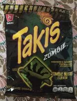 Mängden socker i Takis zombie