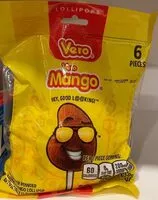 Mängden socker i Mango Lollipop