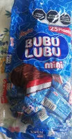 Mängden socker i Bubu lubu mini pcs with free kinder delice cacao