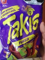 Mängden socker i Takis fuego