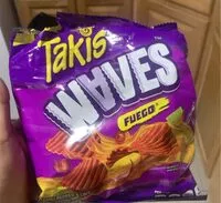Mängden socker i Takis wave