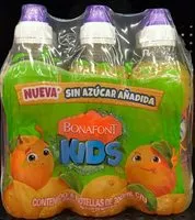 Mängden socker i Bonafont Kids Naranja 6 pack