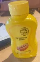 Mängden socker i Prepared yellow mustard