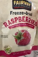 Mängden socker i Freeze-Dried Raspberries