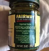 Mängden socker i Pesto alla genovese