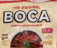 Mängden socker i The original boca