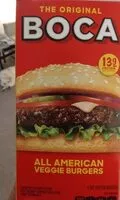 Mängden socker i Boca veggie burgers