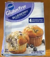 Mängden socker i Gluten free ready to eat muffins blueberry