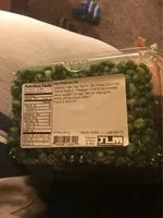 Mängden socker i Fried Peas - Salted