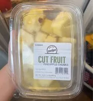 Mängden socker i Cut fruit pineapple chunks