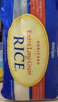 Mängden socker i Extra long grain rice - white