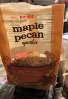 Mängden socker i maple pecan granola