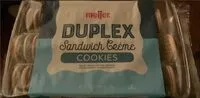Mängden socker i Meijer Duplex Sandwich Cookies