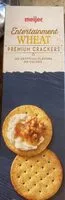 Mängden socker i Meijer entertainment wheat premium crackers
