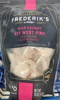 Mängden socker i Wild caught keybwest pink raw shrimp