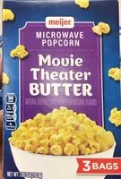 Mängden socker i Movie Theater Butter