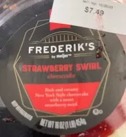 Mängden socker i Strawberry swirl Cheesecake