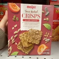Mängden socker i Twice Baked Crisps Savory Tomato