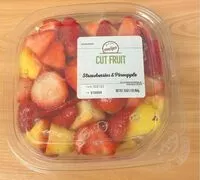 Mängden socker i Fresh cut Strawberries and Pineapple