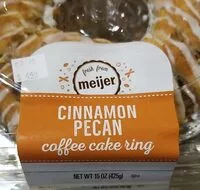 Mängden socker i Cinnamon Pecan Coffee Cake Ring