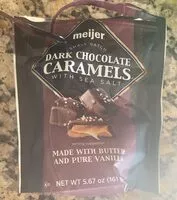Mängden socker i Dark chocolate caramels