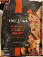 Mängden socker i Farm Raised Atlantic Salmon